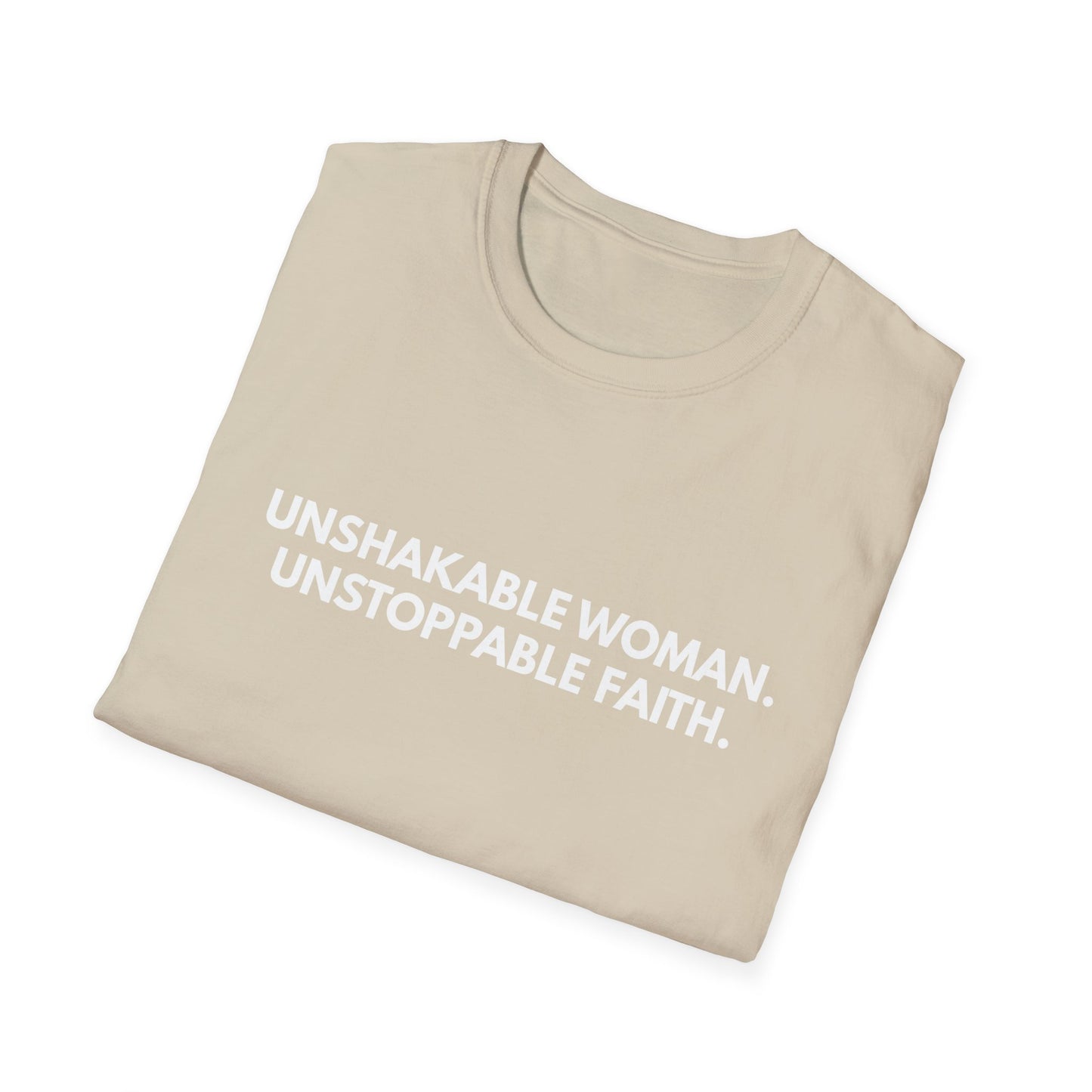 Unshakable Woman T-Shirt /Colors