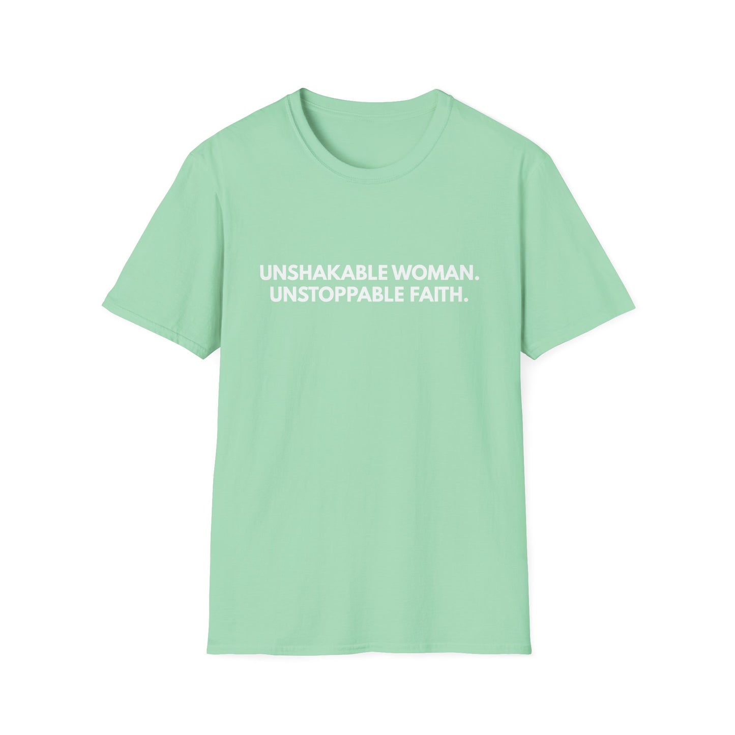 Unshakable Woman T-Shirt /Colors