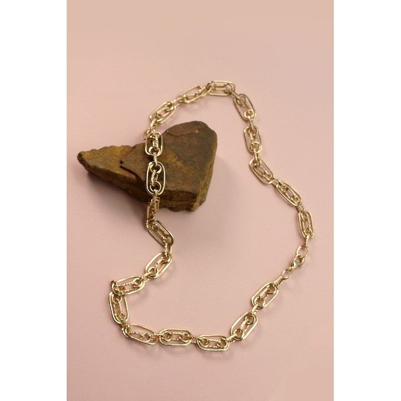 CLIPS OF GOLD NECKLACE
