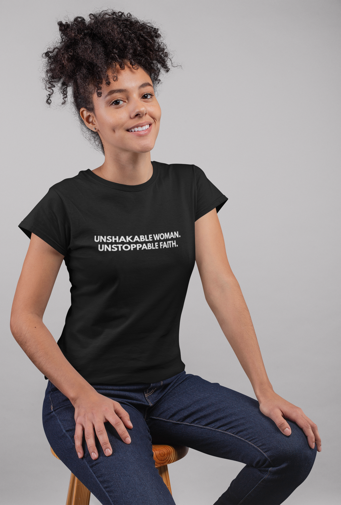 Unshakable Woman T-Shirt /Colors