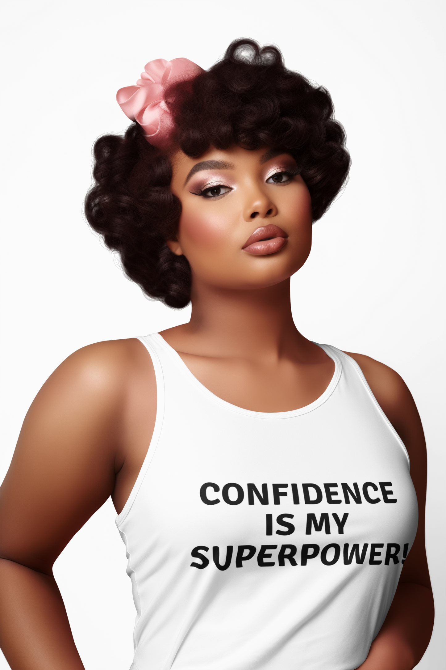 Confidence is My Superpower™ Razorback Tank