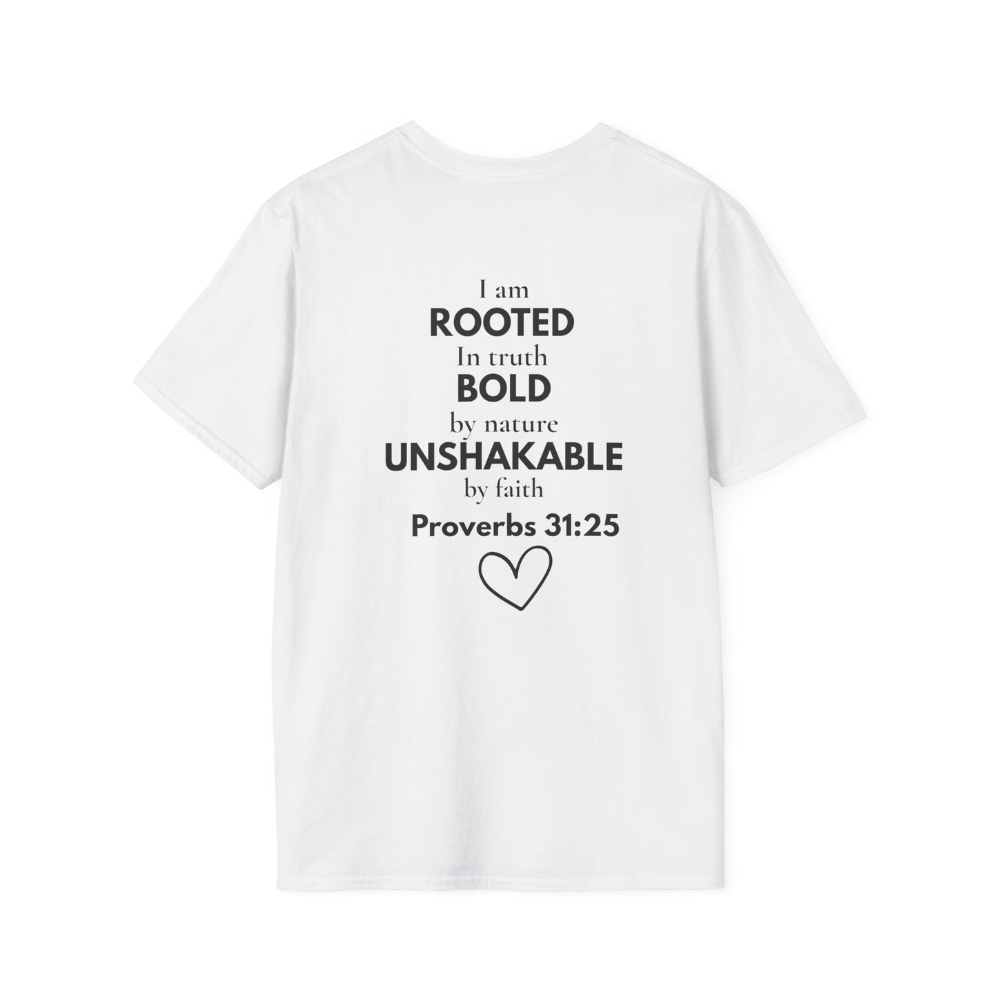 Unshakable Woman. Unstoppable Faith. Tee