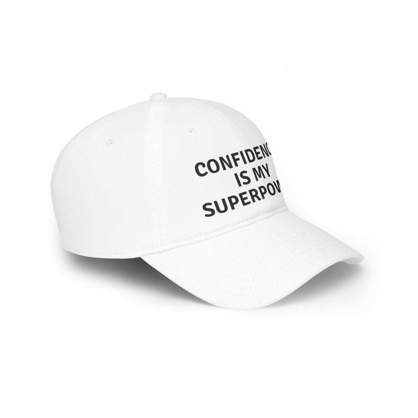 Confidence is My Superpower Hat – Wear Your Power ⚡️(White)