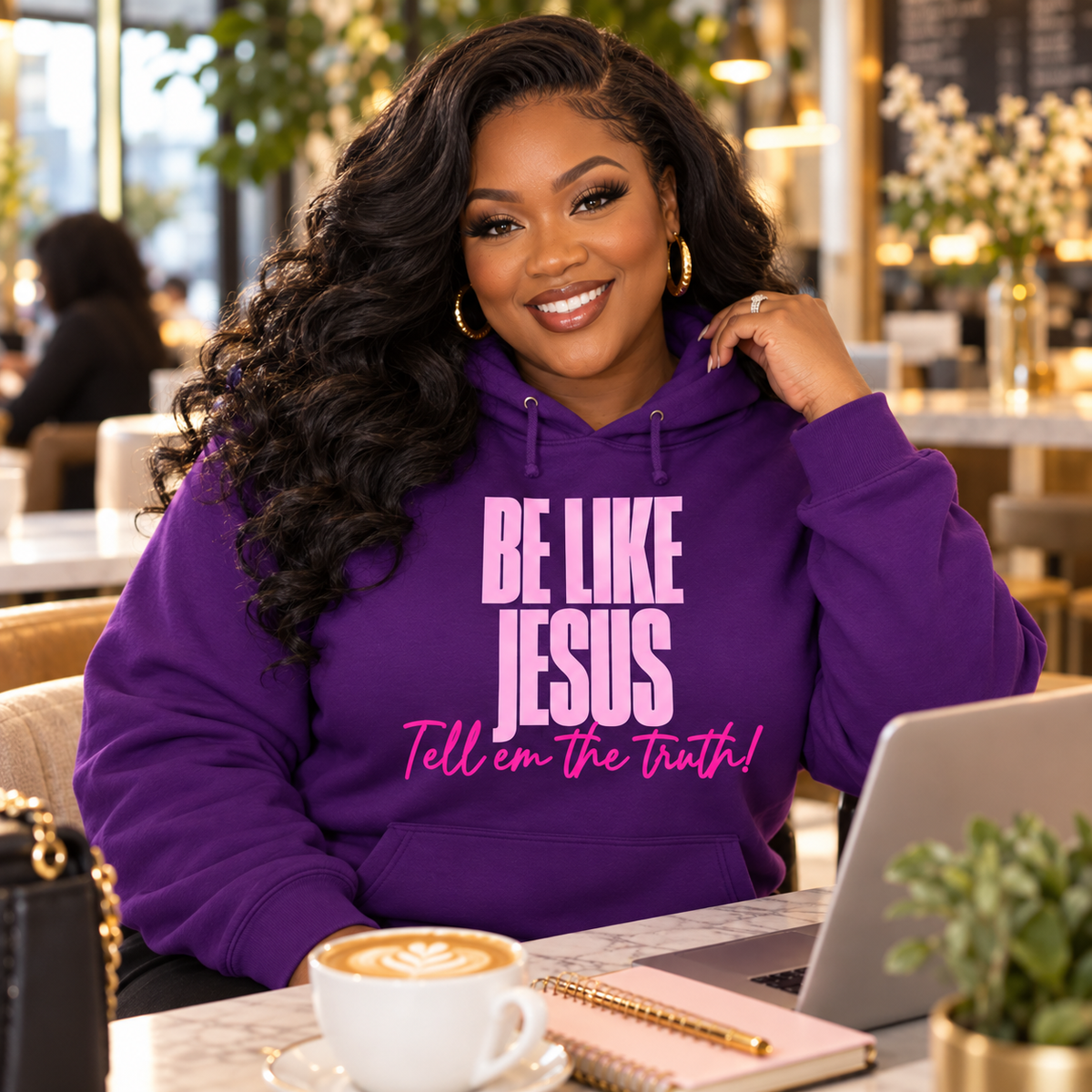 Be Like Jesus: Tell Em the Truth Pullover Hoodie