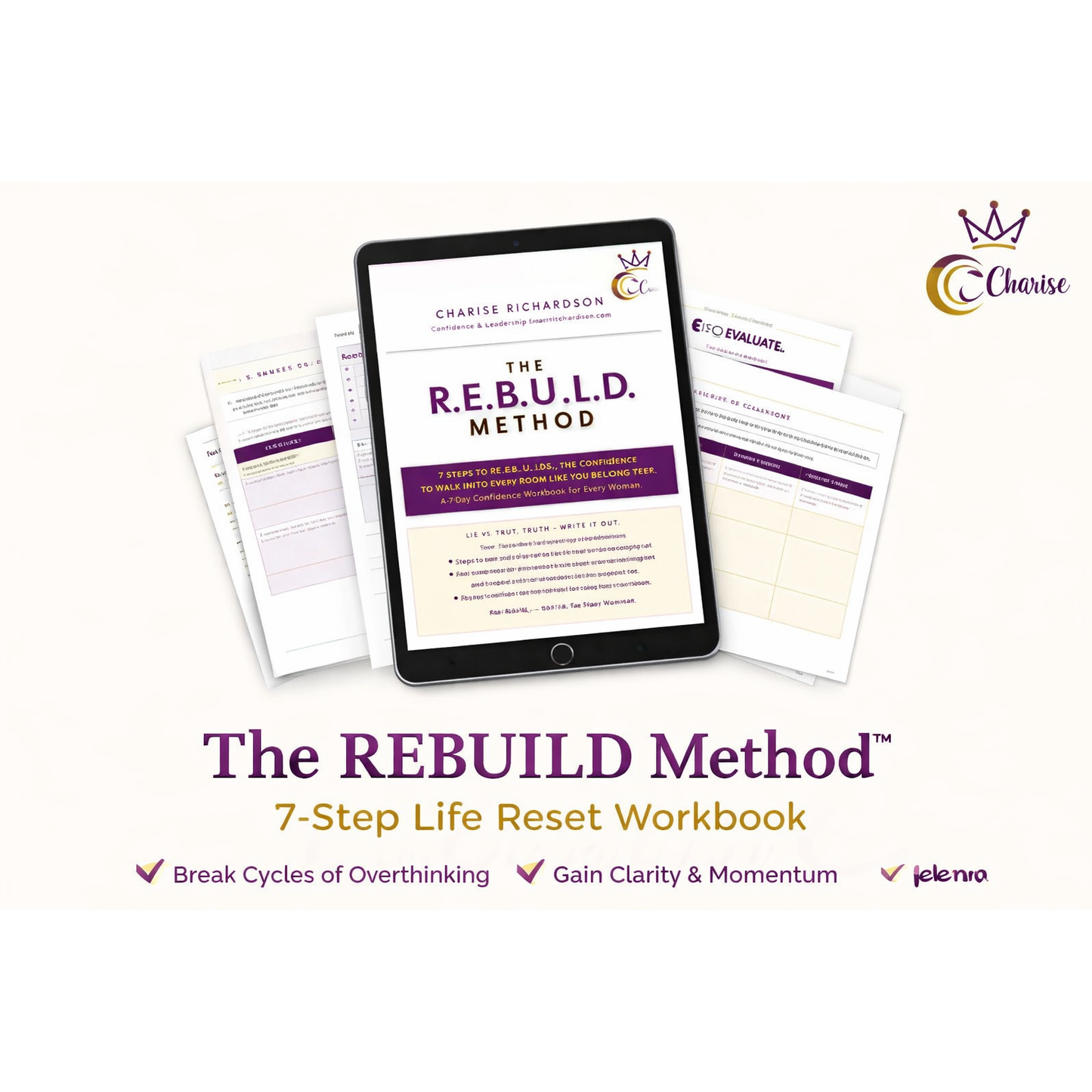 The REBUILD Method™: 7-Step Life Reset Workbook