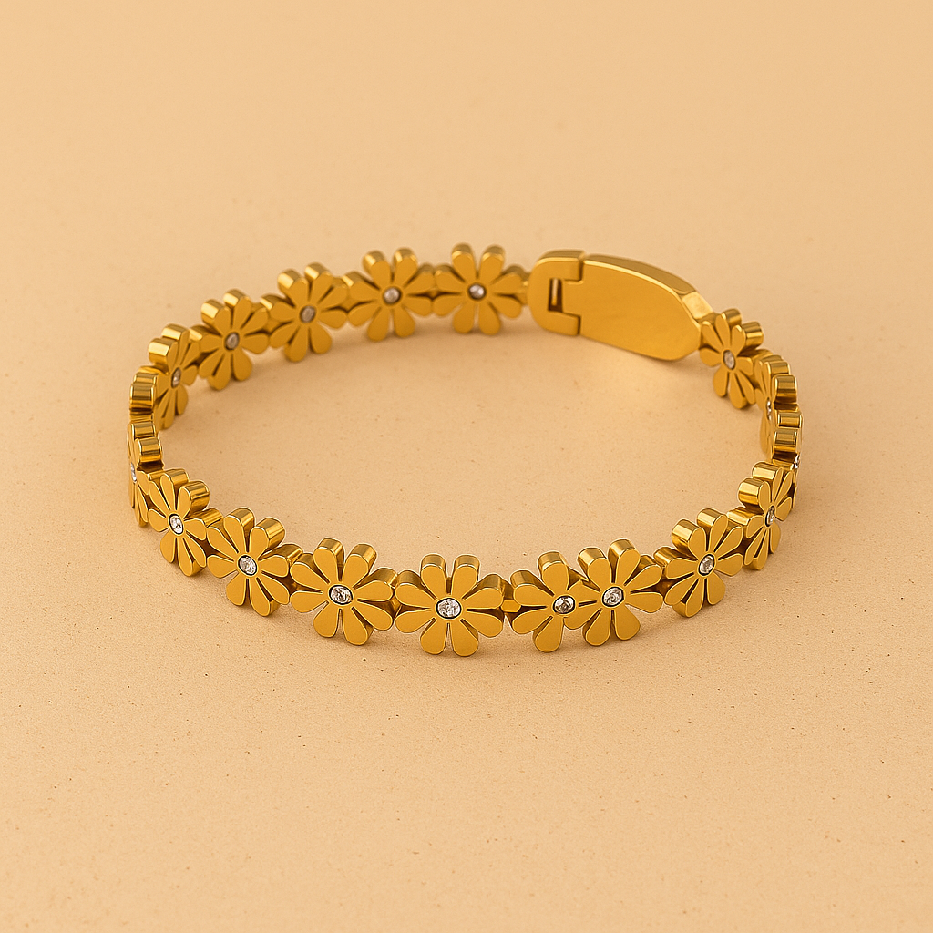 Golden Bloom Bracelet