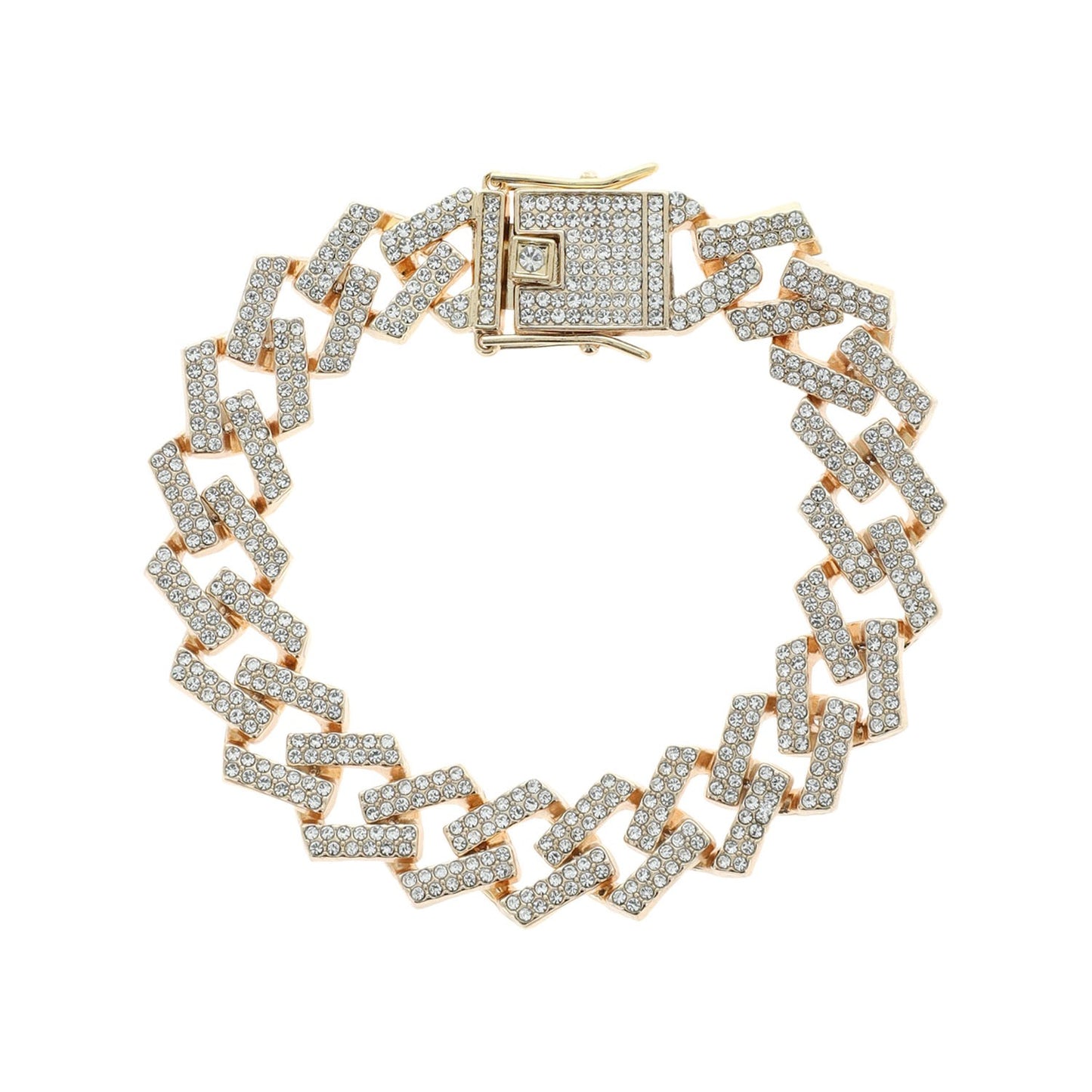 "BLING" CUBAN LINK BRACELET