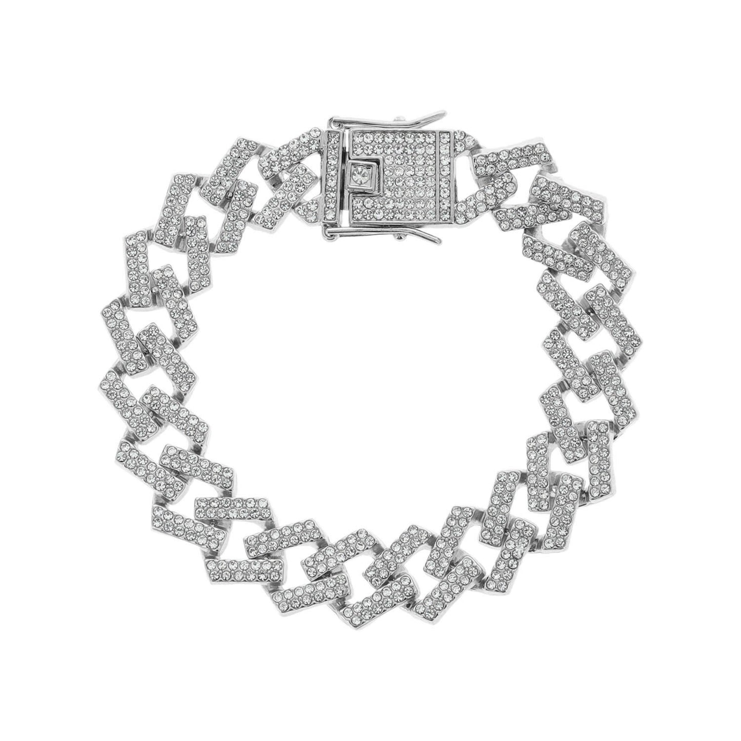 "BLING" CUBAN LINK BRACELET