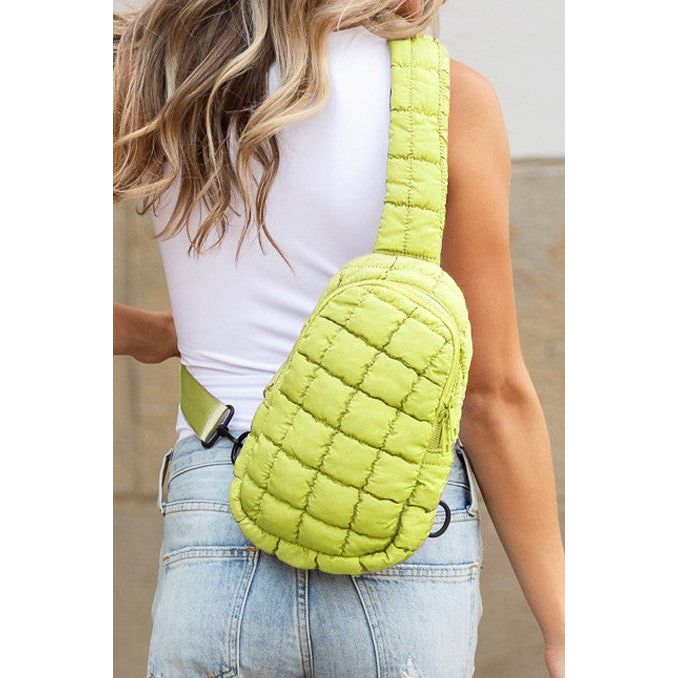 Skyler Quilted Puffer Sling