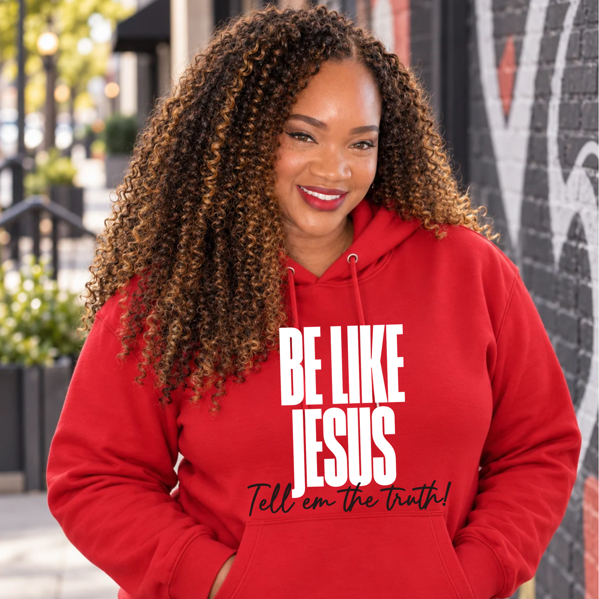Be Like Jesus: Tell Em the Truth Pullover Hoodie
