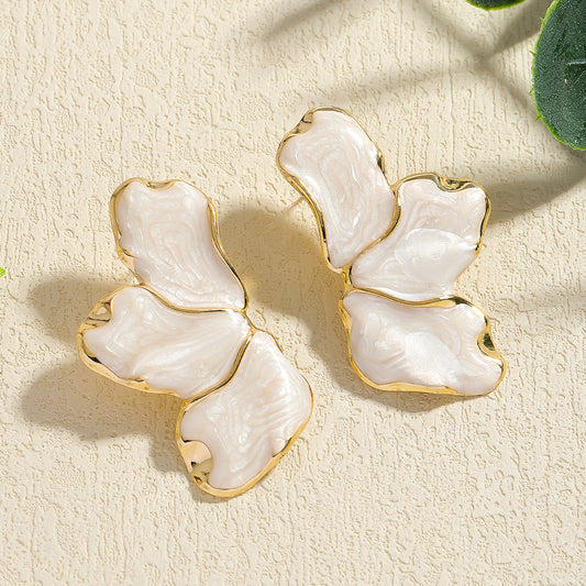 Petal Drop Earrings