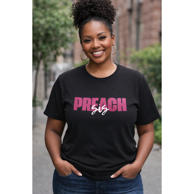 Preach Sis Black Out (Pink)