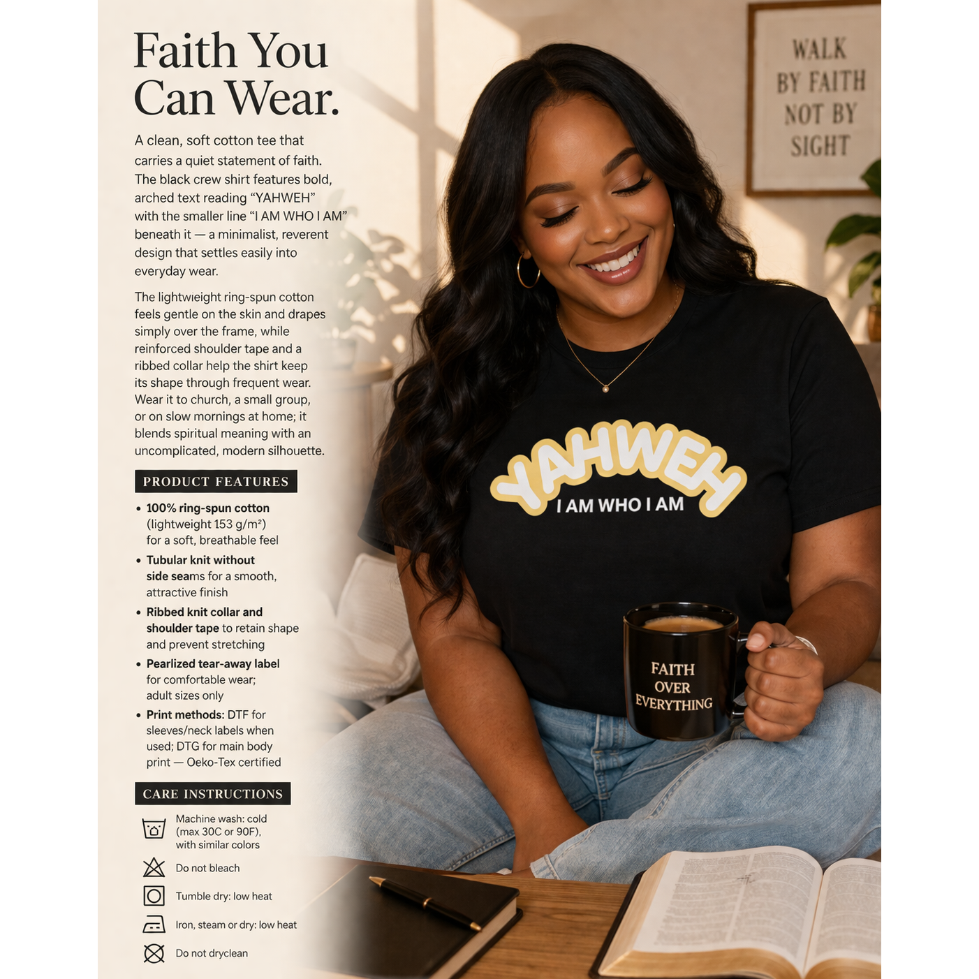 Yahweh "I Am Who I Am" Tee
