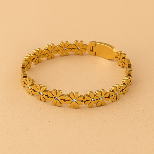 Golden Bloom Bracelet