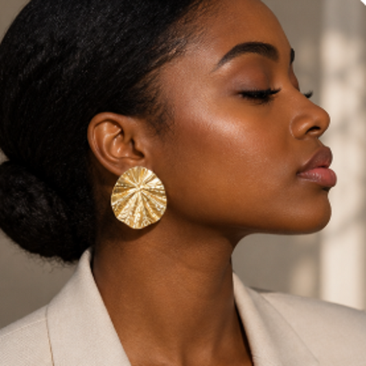 Radiant Power Leaf Studs